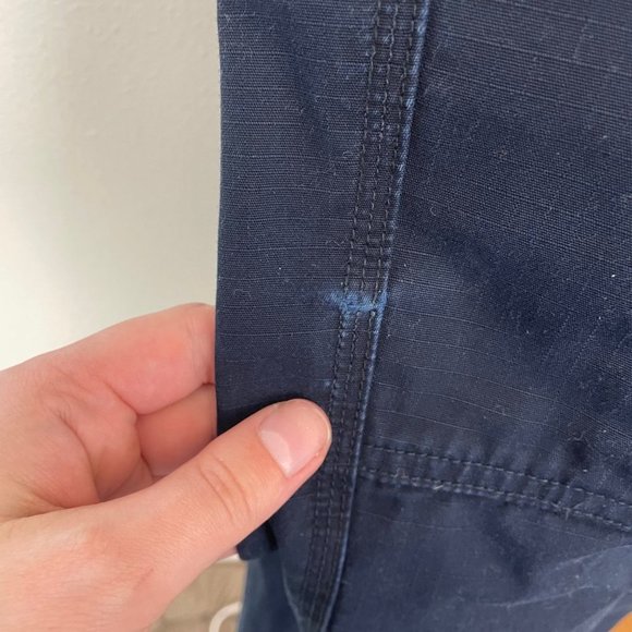 5.11 Tactical Men's Sz XL Navy Blue TDU Cargo Work Pants in Rip Stop - Picture 3 of 9